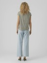 Vero Moda Bielo-zelená dámska pruhovaná košeľa Vero Moda Ava