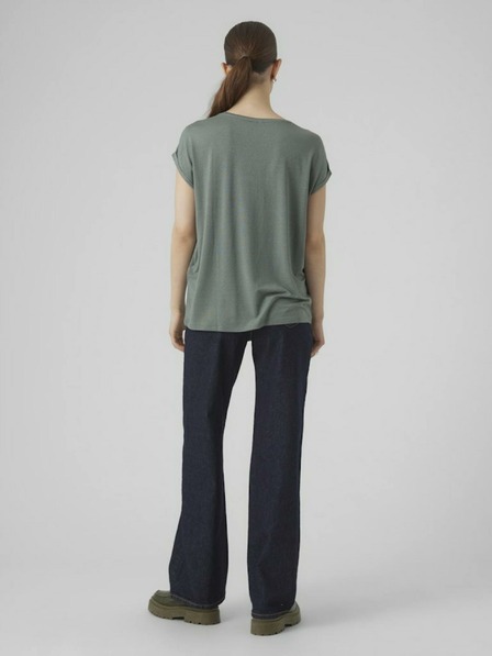 Vero Moda Zelené dámske tričko Vero Moda Lava