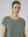 Vero Moda Zelené dámske tričko Vero Moda Lava