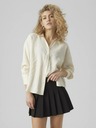 Vero Moda Krémové dámske tričko Vero Moda Queeny
