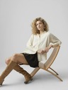 Vero Moda Krémové dámske tričko Vero Moda Queeny