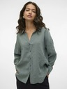 Vero Moda Zelená dámska košeľa Vero Moda Queeny