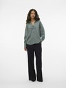 Vero Moda Zelená dámska košeľa Vero Moda Queeny