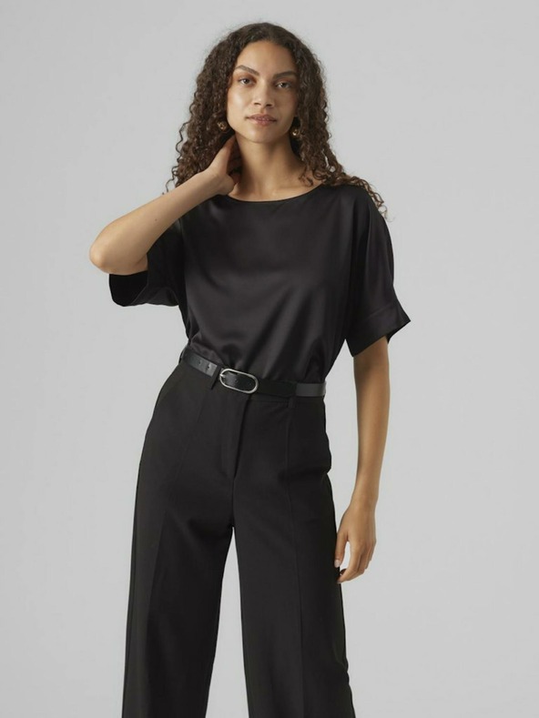 Vero Moda Čierna blúzka Vero Moda Merle