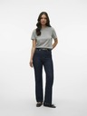 Vero Moda Svetlošedé dámske tričko Vero Moda Paulina