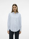 Vero Moda Modro-biele pruhované dámske tričko Vero Moda Nora