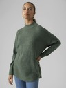 Vero Moda Zelený dámsky sveter Vero Moda Plaza