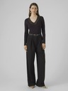 Vero Moda Čierne dámske tričko Vero Moda Rosa