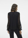 Vero Moda Čierna blúzka Vero Moda Leah