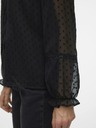 Vero Moda Čierna blúzka Vero Moda Leah
