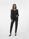 Vero Moda Čierna blúzka Vero Moda Leah