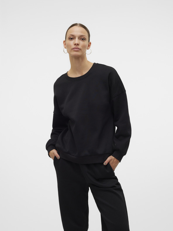 Vero Moda Čierna dámska mikina Vero Moda Sonja
