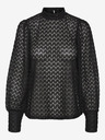 Vero Moda Čierna dámska blúzka Vero Moda Becca