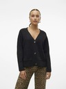 Vero Moda Čierny dámsky kardigán Vero Moda Boom