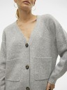 Vero Moda Svetlosivý dámsky kardigán Vero Moda Boom