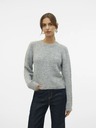 Vero Moda Svetlosivý dámsky sveter Vero Moda Novah