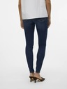 Vero Moda Tmavomodré dámske skinny džínsy Vero Moda