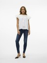 Vero Moda Tmavomodré dámske skinny džínsy Vero Moda