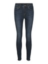 Vero Moda Tmavomodré dámske skinny džínsy Vero Moda