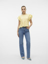 Vero Moda Modré dámske rovné džínsy Vero Moda Tessa