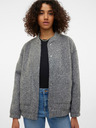Vero Moda Šedý dámsky bomber Vero Moda Amber