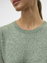 Vero Moda Zelené dámske šaty Vero Moda Sweater Dress