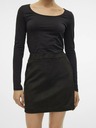 Vero Moda Čierna semišová sukňa VERO MODA Donna