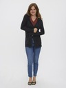Vero Moda Čierny sveter s kapucňou VERO MODA Doffy