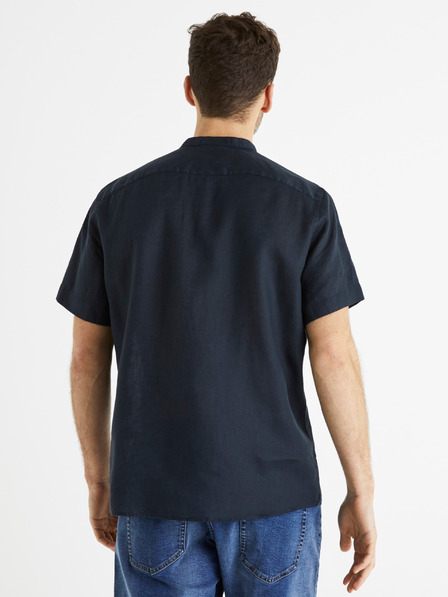 Celio Ľanová košeľa Bamaopoc Celio