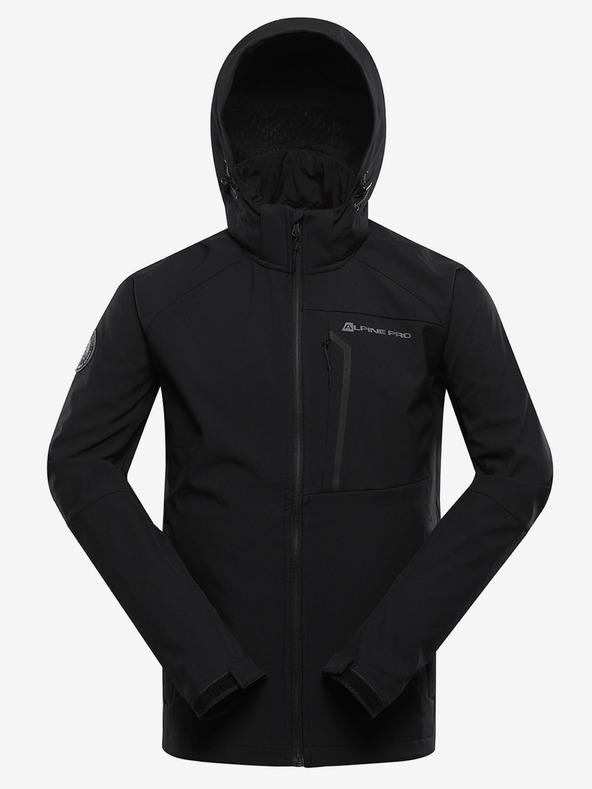 ALPINE PRO Pánska softshellová bunda s membránou ALPINE PRO HOOR