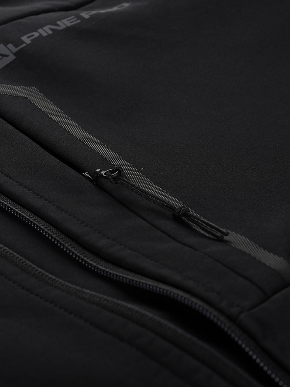 ALPINE PRO Pánska softshellová bunda s membránou ALPINE PRO HOOR