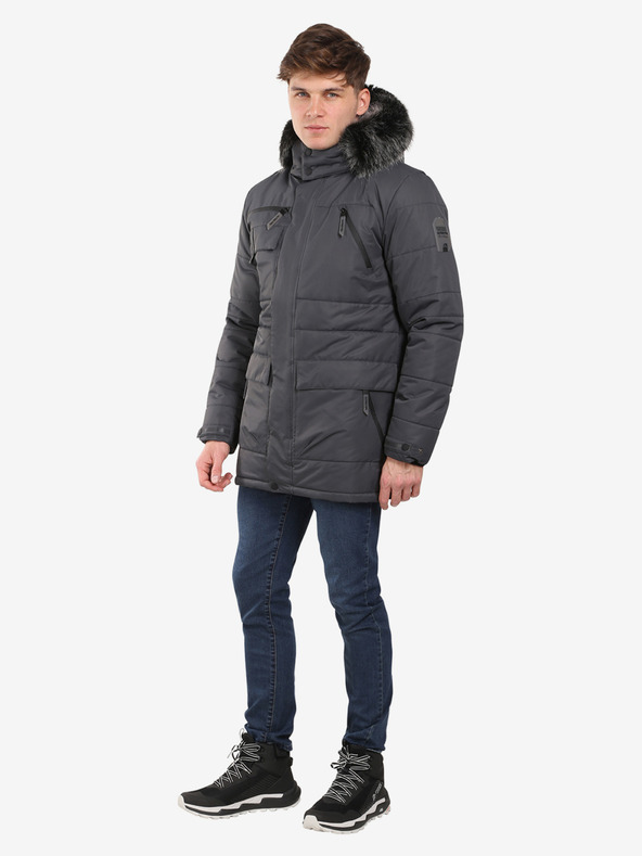 ALPINE PRO Pánska bunda s membránou PTX ALPINE PRO WERD