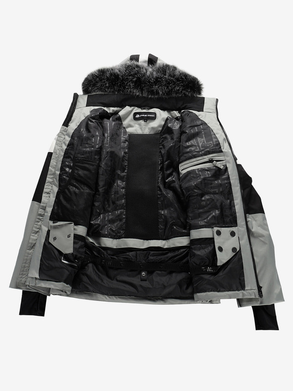 ALPINE PRO Pánska lyžiarska bunda s membránou PTX SNOW ALPINE PRO DAM