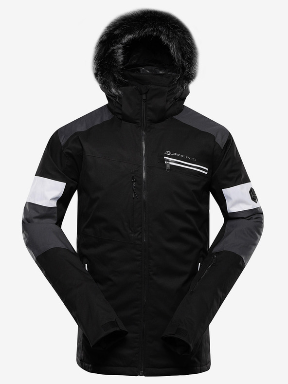 ALPINE PRO Pánska lyžiarska bunda s membránou PTX SNOW ALPINE PRO DAM