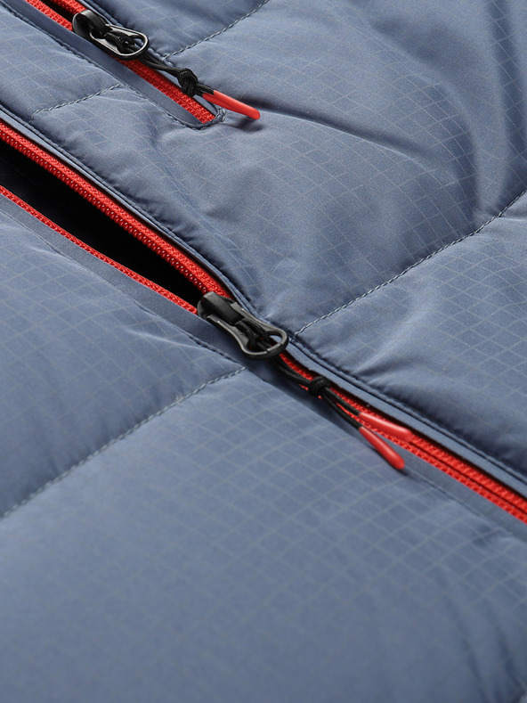 ALPINE PRO Pánska páperová lyžiarska bunda s membránou PTX ALPINE PRO FERER