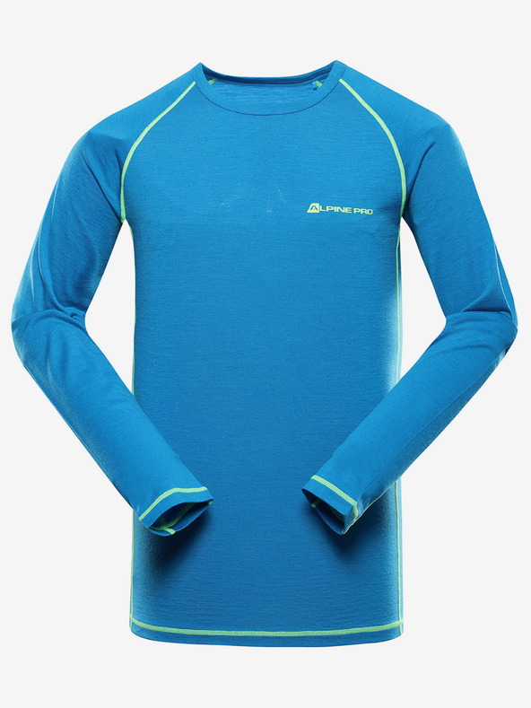ALPINE PRO Pánske tričko z merino vlny ALPINE PRO MEREN