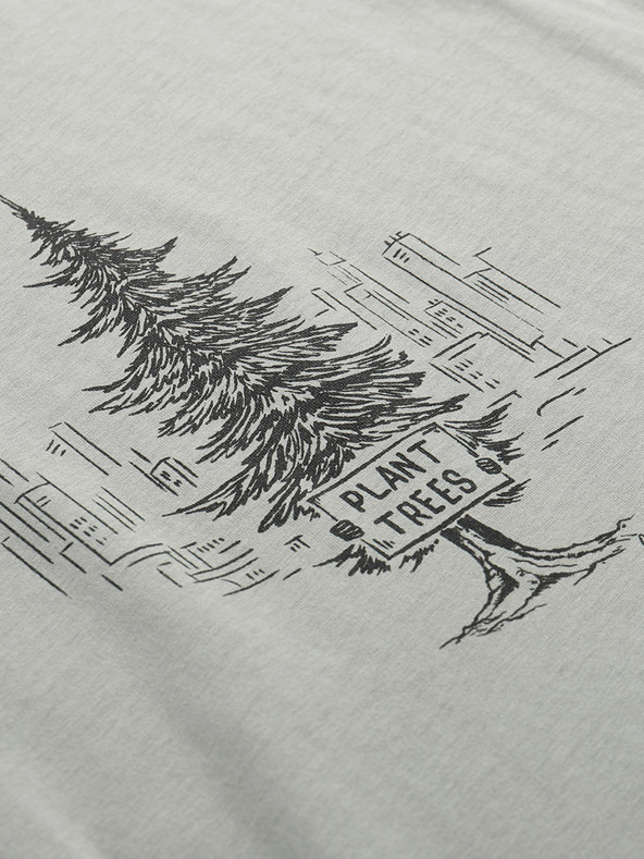 ALPINE PRO Pánska košeľa z organickej bavlny ALPINE PRO EKK