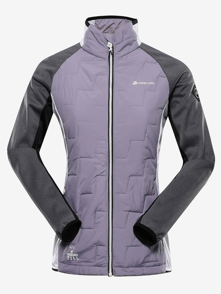 ALPINE PRO Dámska mikina s merino výplňou ALPINE PRO JORWA
