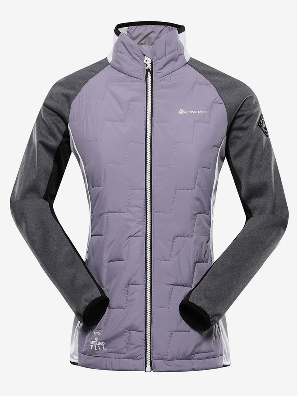 ALPINE PRO Dámska mikina s merino výplňou ALPINE PRO JORWA