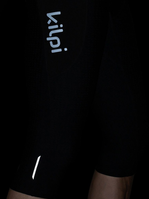 Kilpi Čierne pánske kompresné 3/4 legíny Kilpi TERRY-M