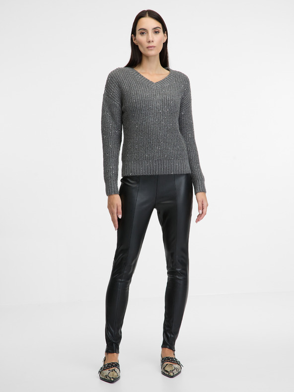 Orsay Sivý dámsky sveter ORSAY