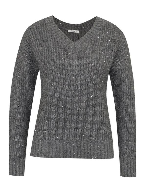 Orsay Sivý dámsky sveter ORSAY