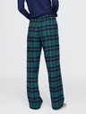 GAP Pyžamové flanelové nohavice Unisex GAP