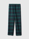 GAP Pyžamové flanelové nohavice Unisex GAP