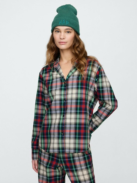GAP Oversize popelínová pyžamová košeľa GAP