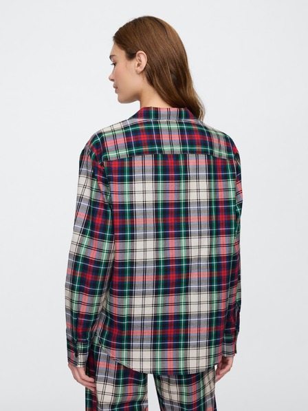 GAP Oversize popelínová pyžamová košeľa GAP