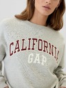 GAP Oversize mikina s logom GAP
