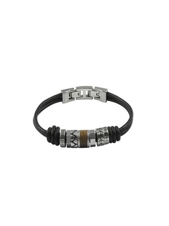 Fossil Pánsky kožený náramok Fossil JF84068040