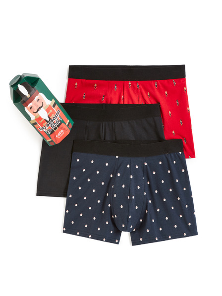 Celio Boxerky s orieškom Darčekové balenie, 3 ks Celio