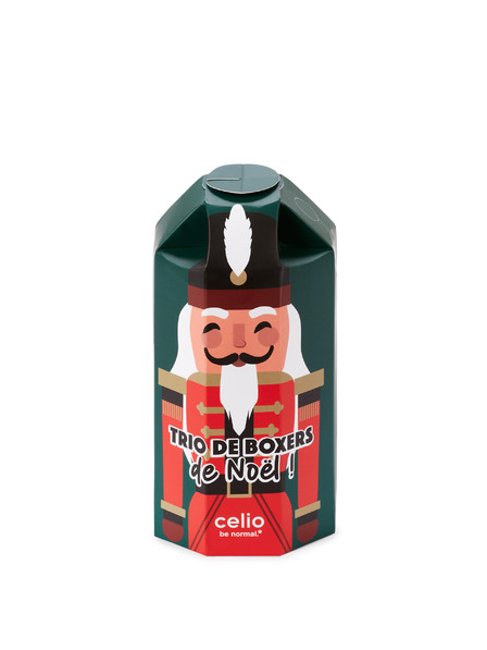 Celio Boxerky s orieškom Darčekové balenie, 3 ks Celio